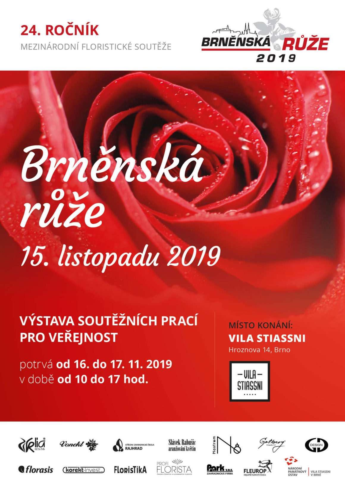Floristická soutěž Brněnská růže